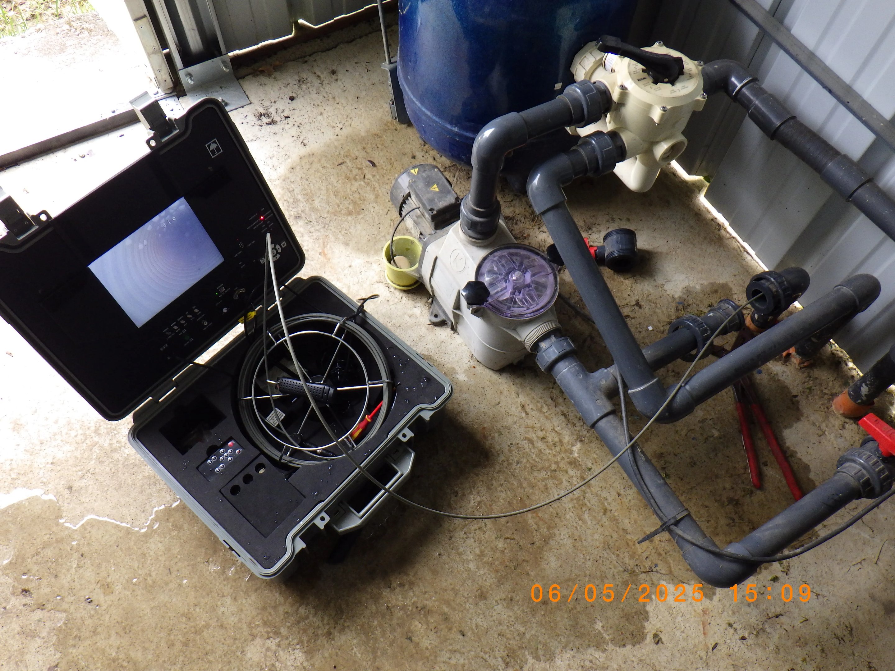 Chantier après diagnostic non destructif